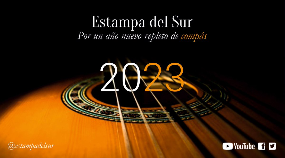 estampadelsur's tweet photo. Por un año nuevo repleto de compás. Con nuestros mejores deseos para el 2023
#AñoNuevo, #Sevilla, #MiDistrito, #SevillaEste, #CantaConEstampadelSur https://t.co/xCAYdIbXFD