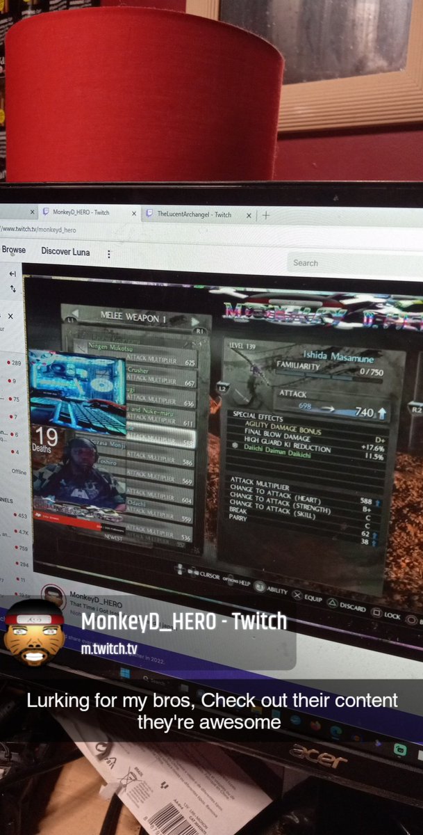 DebosscherRyan's tweet photo. https://t.co/fBf1Sj0KIv #twitch #twitchaffiliate #nioh #outcaststreamingnetwork https://t.co/WVA6vXgxkZ