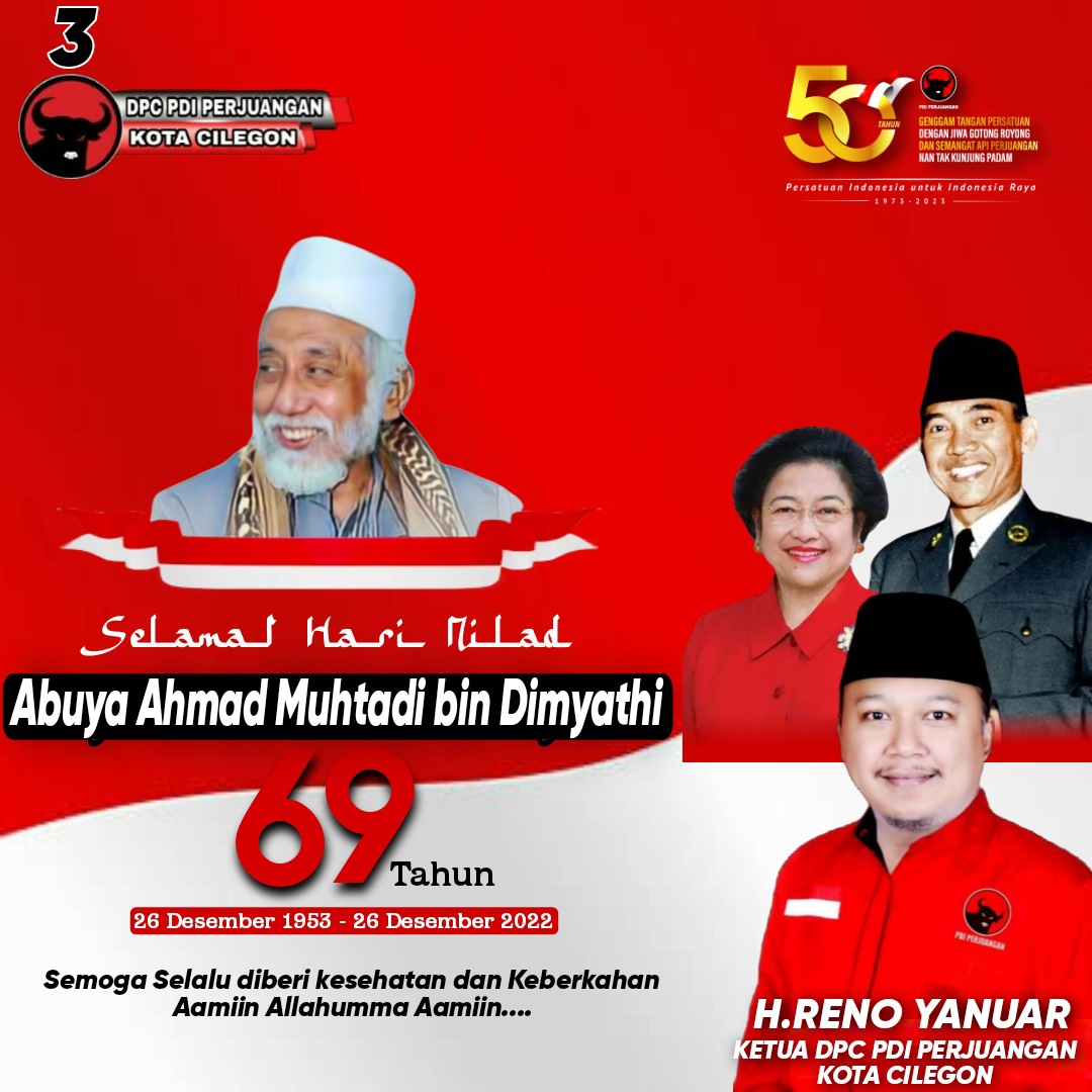 PDIPCilegon's tweet photo. Selamat Milad Yang Ke 69
Abuya Ahmad Muhtadi bin Dimyathi

Semoga Selalu diberi kesehatan dan Keberkahan

Aamiin Allahumma Aamiin....

#PDIPerjuangan
#BantengCilegon https://t.co/EJDYCwRppk