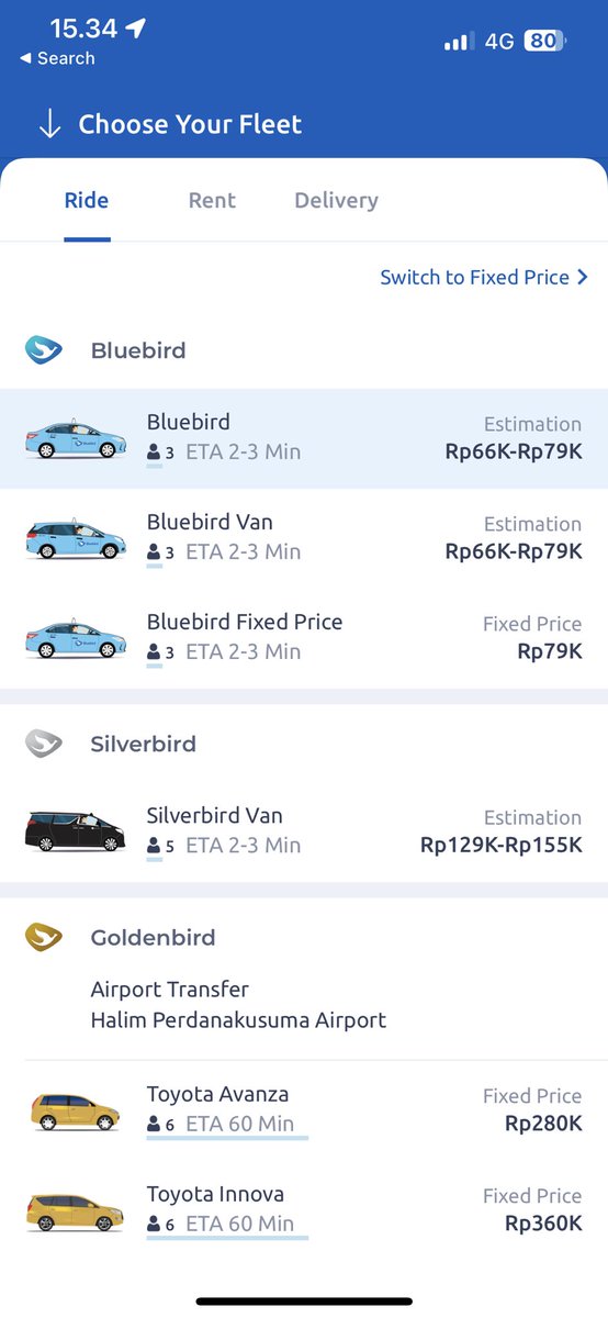 Hari ini gw turun Bandara Halim. Pilihan kendaraanya hanya
1. Taxi PUSKOPAU
2. Grab Puskopau 
3. Gojek Puskopau
Bluebird ga ada. Semua yg ada puskopau ini harganya mark-up. HLP - rumah gw itu kisaran 60an - 80an. 
Grab gw 118. Udah gitu penumpang disuruh bayar lagi surcharge 15K