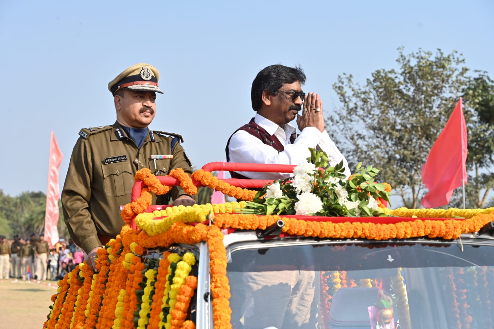 हेमंत सोरेन CTC मुसाबनी में IRB 1-5 के पासिंग आउट परेड में हुए शामिल, कहा- प्रशिक्षण हर चुनौतियों से निपटने में करेगा मदद - Hemant Soren participated in the passing out parade of IRB 1-5 at CTC Musabani, said- training will help in handling every challenges