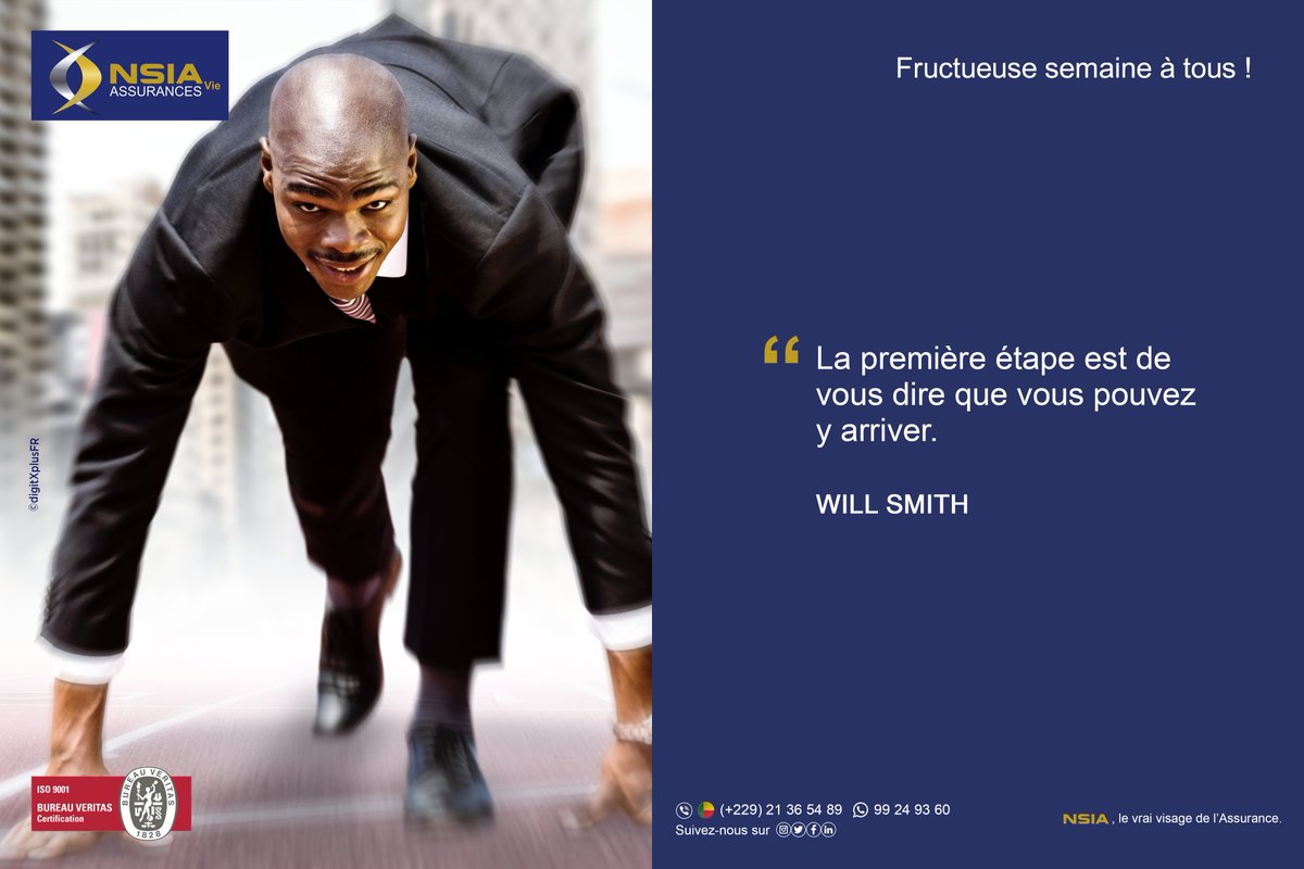 Nous sommes à quelques pas de la nouvelle année 2023. 

Il est temps de s'organiser et s'assurer que nos objectifs sont atteints pour commencer la nouvelle année avec peps !

#NSIAVieAssurances #nouvelleannée #newyear #waxeso