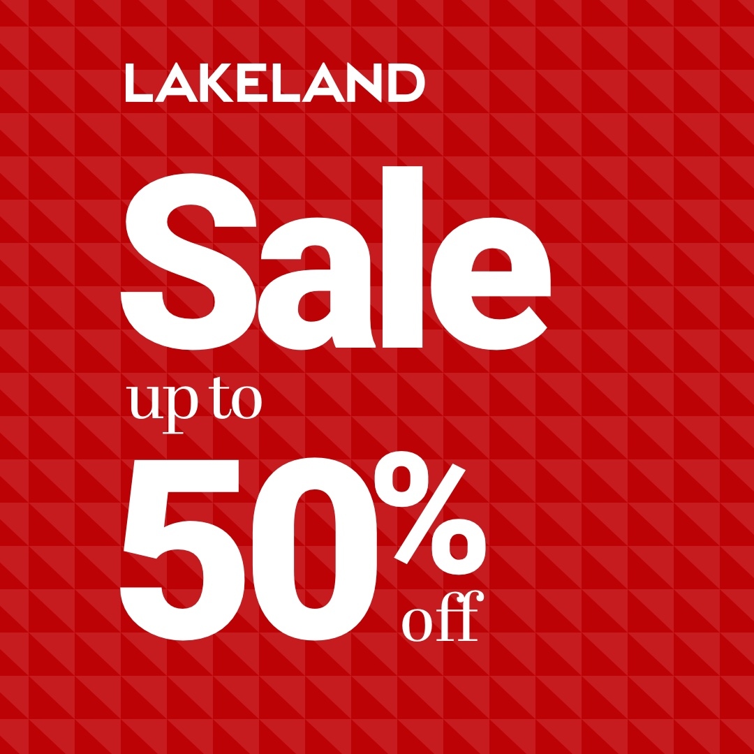 Lakeland on Twitter "SALE NOW ON! Whether you’re looking to update