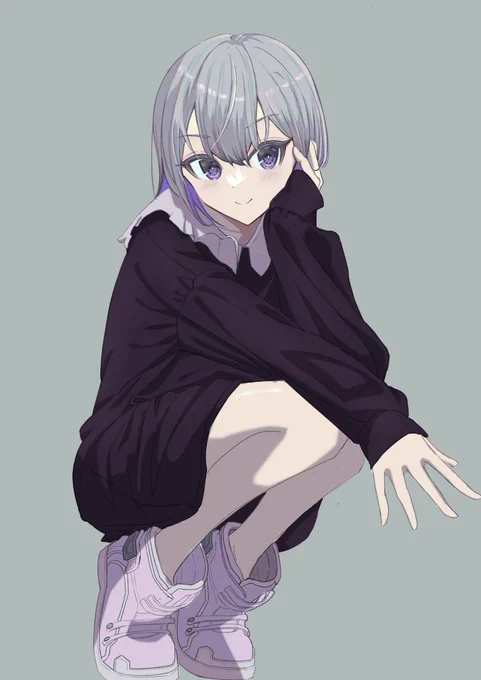 絵柄模索#イラスト 