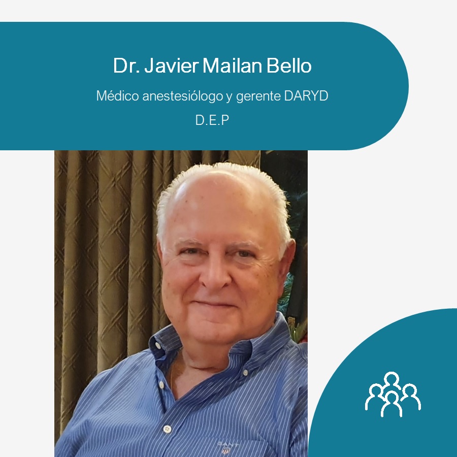 Lamentamos comunicaros que ayer, 25 de dic. falleció el Dr. Javier Mailan. Socio fundador del Depto. Anestesiología, Reanimación y Tto. Dolor <a href="/QS_Dexeus/">Hospital Universitari Dexeus</a> . Defensor a ultranza de nuestra especialidad. Gran Doctor, Gran persona. DEP