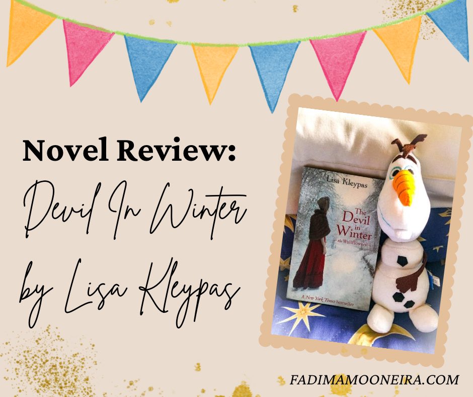 Mooneira's tweet image. MY LATEST BLOG POST (26.12.2022):

fadimamooneira.com/2022/12/novel-…

#DevilInWinter #EvieJenner #SebastianLordStVincent #LisaKleypas #LKFandom #LKWorld #HistoricalRomanceNovel #NewAdultRomanceNovel #RomanceNovel #NovelReview #FadimaMooneiraLibrary #Edutainment #FadimaMooneiraDotCom