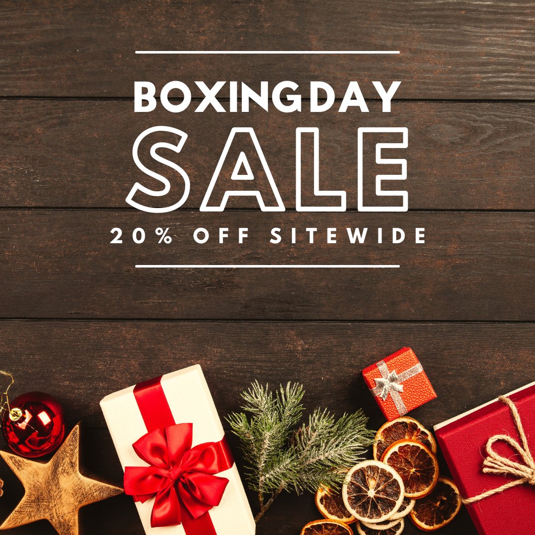 Let the celebrations continue... 

Our boxing day sale is now live!

Head over to the website for 20% off sitewide 🎁 

sprayway.com