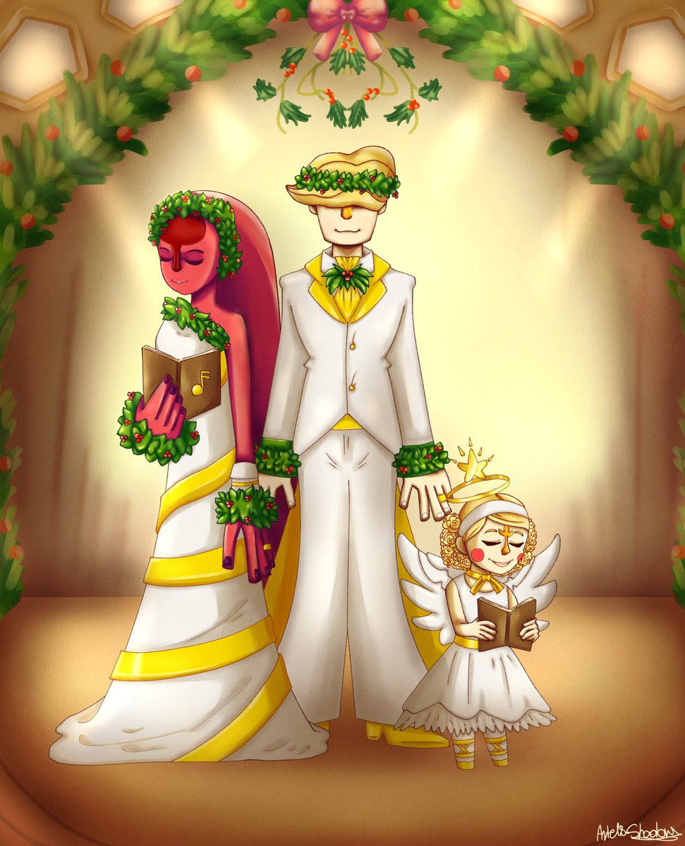 ArteliaShadow's tweet photo. The reason I was dead for some time XD

My pieces I did for the #JingleBunkRock zine! Hosted by @StephGuzDoodles
I had fun and feel honored to been able to take part in it♥️

#NoStraightRoads #NSRChristmaszine
Go check out the zine at @NsrXmas https://t.co/lJjrxhW5bL