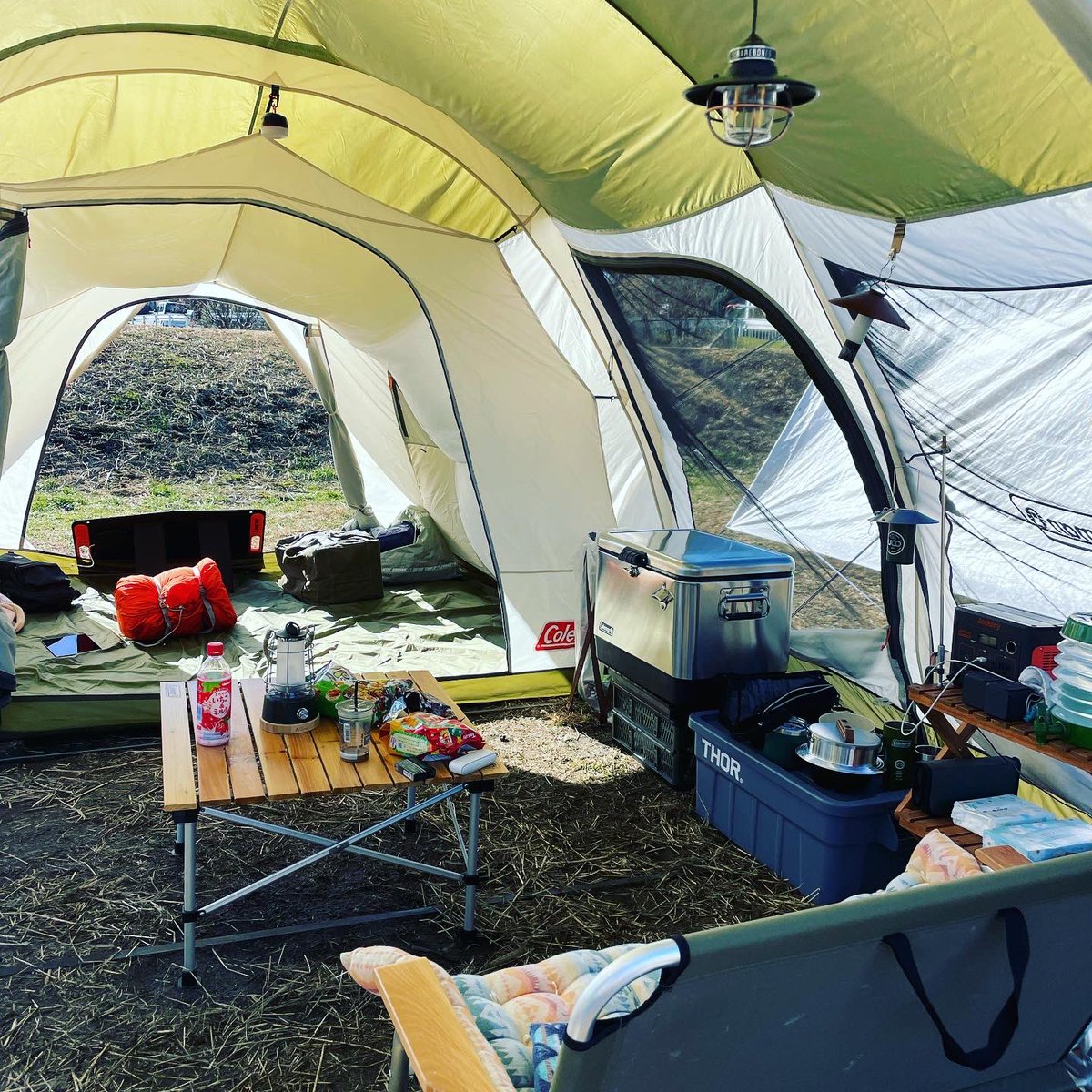 YUUDAICAMP's tweet photo. 久しぶりのファミリーキャンプ🏕

やっぱり、普段の生活を離れてのキャンプは素晴らしい😭　

そして子供はずーーーっとゲーム🎮
そんなもんだろーな🤣 https://t.co/S6yfPbeHuF