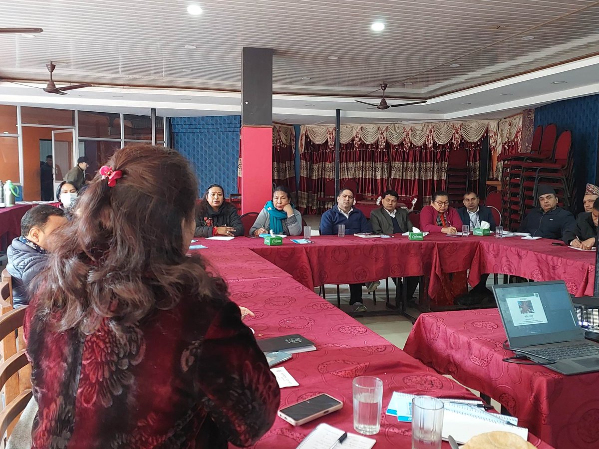 Coordination meeting with Local Government at Gokarneshor municipality On the issues of child protection and anti human trafficking under Together for protection project.

#shaktisamuha #ecpatluxembourg #togetherforprotection #surakshyakolagisathsath