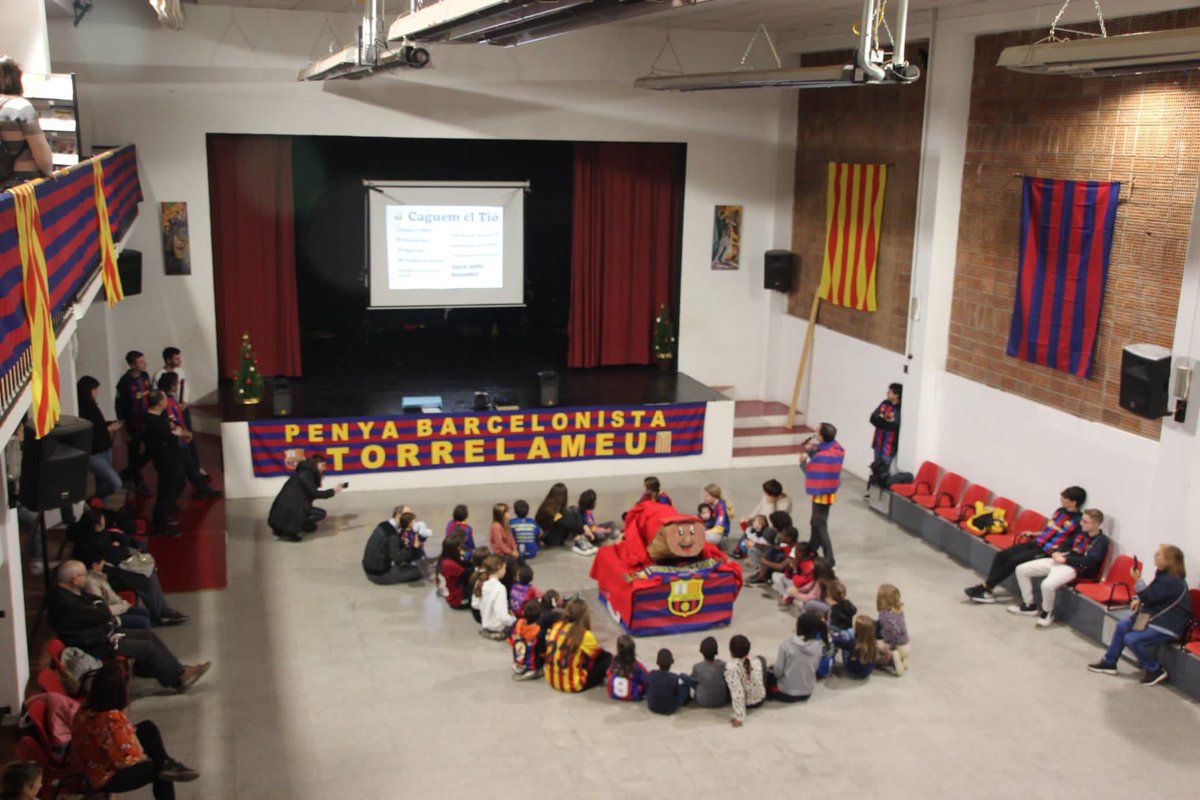 La PBT vol agrair la participació al tradicional Cagatió de Nadal. 
Cada cop costa més organitzar jornades des de les associacions, però aquesta feinada es veu reconpensada quan es veuen els infants i els grans disfrutar pasejant amb el trenet i jugant als esports en equip.