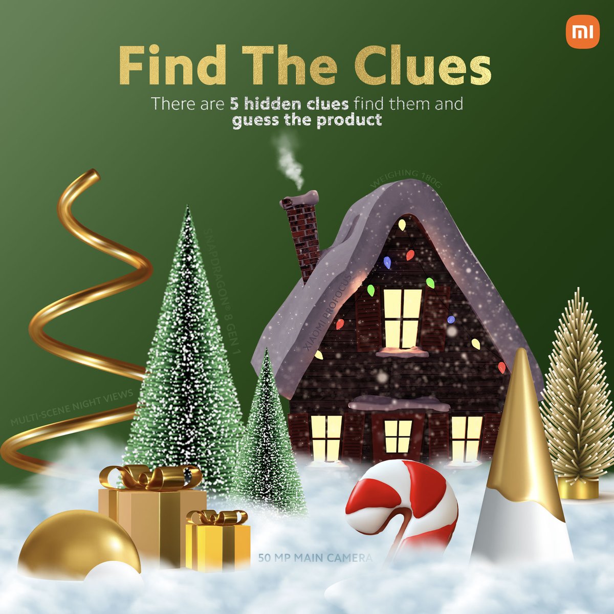 Here comes round 4! Can you find the hints in 24hrs? 
Solve the puzzle and get a chance to win the product! 
🎁Top 2 correct answers with the most likes win!
🎁Remember the hashtag #XiaomiEndOfYearGiveaway.
T&amp;C: bit.ly/XiaomiEndOfYea…
