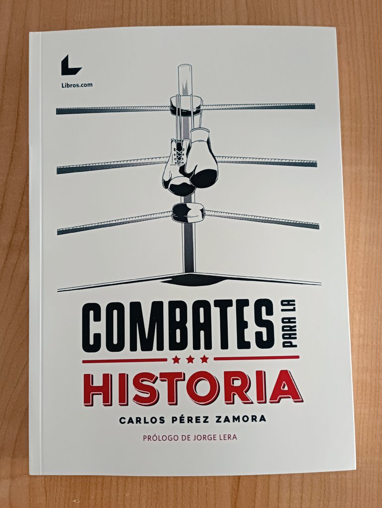 CarlosPerezESP's tweet image. ¡Ojo! Sorteo un ejemplar firmado de mi libro 'Combates para la historia' entre todos los que hagan RT a este tuit. 

¡Mucha suerte! 🍀🥊

 #Boxeo @libroscom