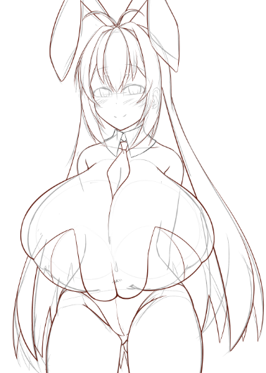 おっぱいがラフの予定よりも大きくなってしまう盛るぺこの習性 