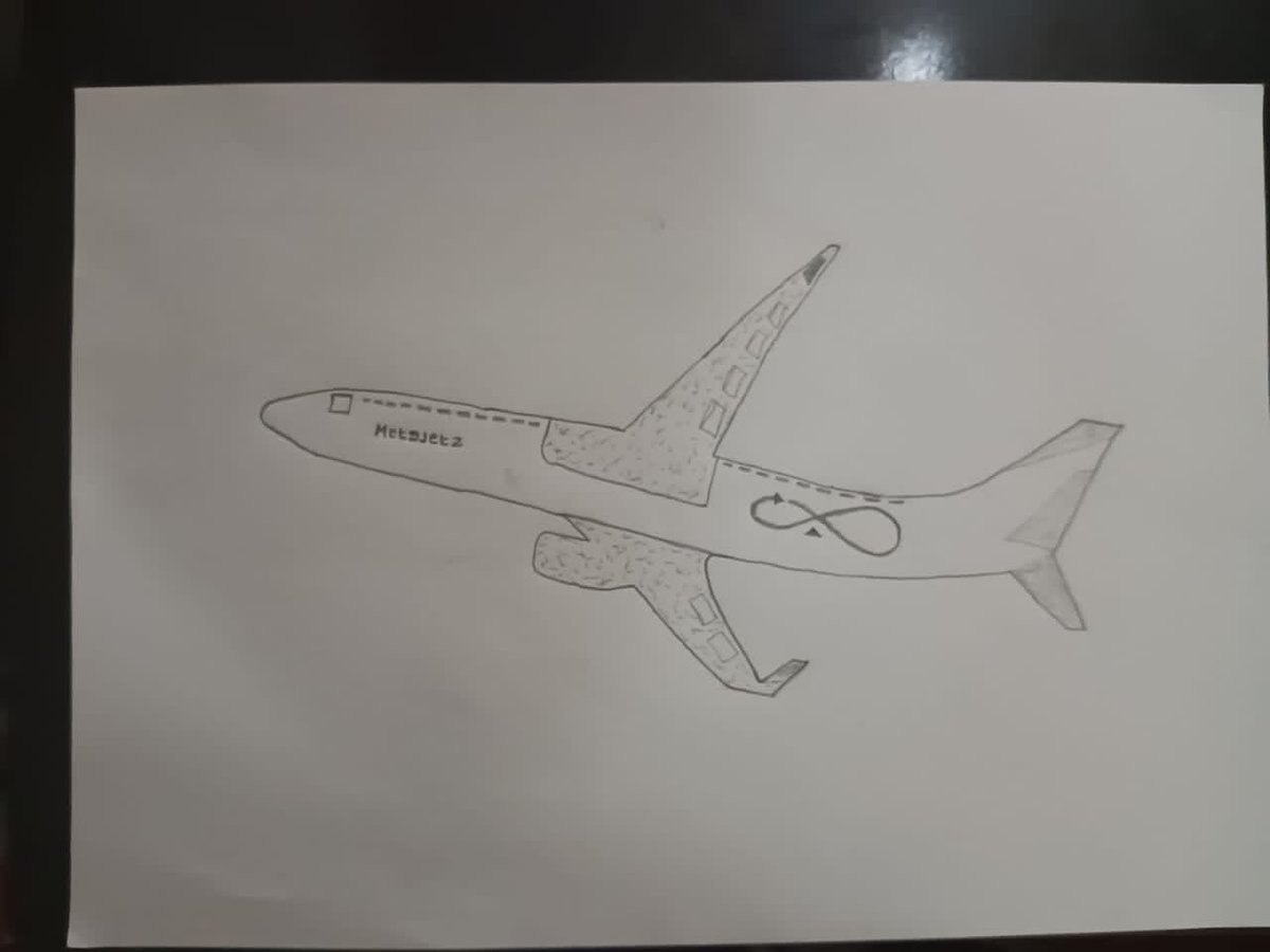 Kateadam20450's tweet photo. @WajahatWardag @metajetznft Wow
What a cool fan art drawing
I used pencil to sketch it.
Hope you like my second entry @metajetznft
#memes #discordfanart #fanartcompetition #metajetz #discordcompetition
✈️✈️ https://t.co/09CxVWVITk