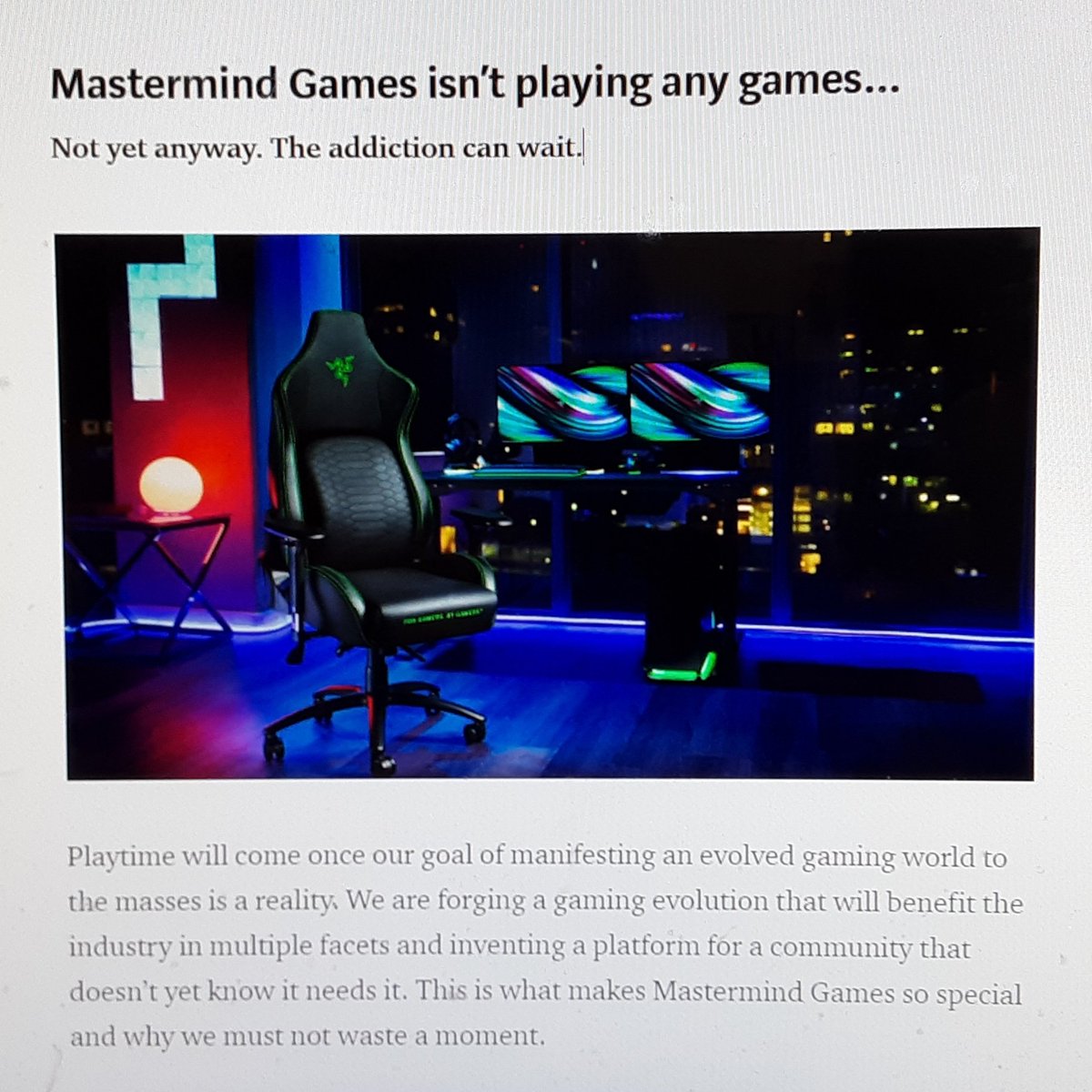 I_BLaCKBeaRD_I's tweet photo. @Xtranter_ @GameDevMiniBot1 Soon to be @Mastermind_MGT. #MastermindGames is a new platform #indiedevs can onboard with right now. The platform is almost complete! https://t.co/doNDiTt3FN