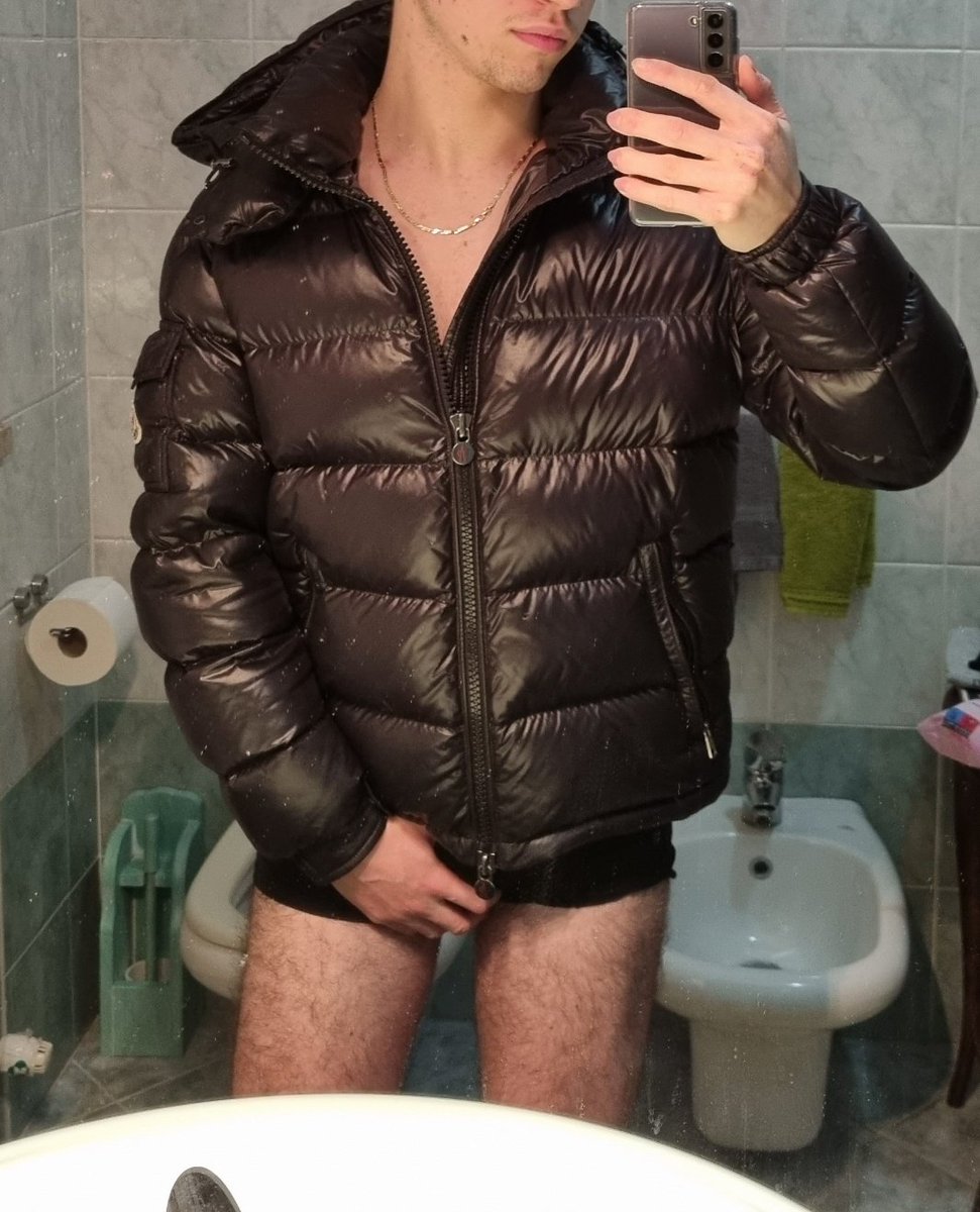puffer__guy's tweet photo. Three outfits for going out, staying at home and...?😈 https://t.co/2CvWFPDKA9