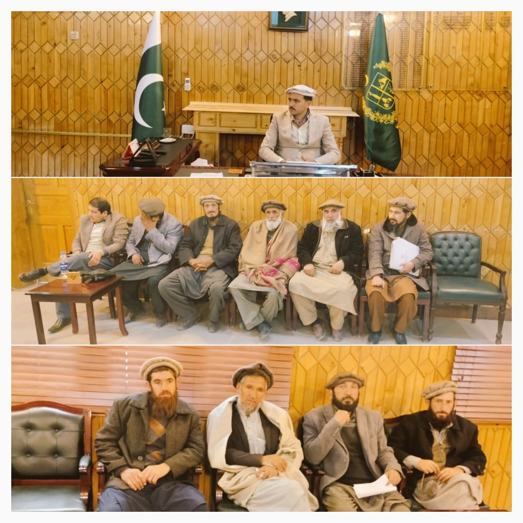 DiamerDc's tweet photo. داریل سیمیگال کی نمائندہ وفد ڈوڈشال چراگاہ اور دیگر مسائل کے حوالے سے ڈپٹی کمشنر دیامر فیاض احمد سے ملاقات کر رہے ہے۔
@csgbpk
@AbdulKhalidPTI https://t.co/ox5OHh0km9