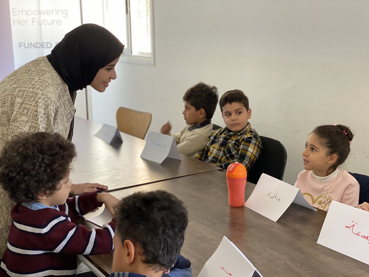 Najla_Missalati's tweet image. Teaching kids (6-9 years) #Algorithms can be a challenge and it’s completely different than teaching older kids. We are proud of @donygatech her TP went smoothly #OperationCode @Shecodes2018 @CanEmbLibya