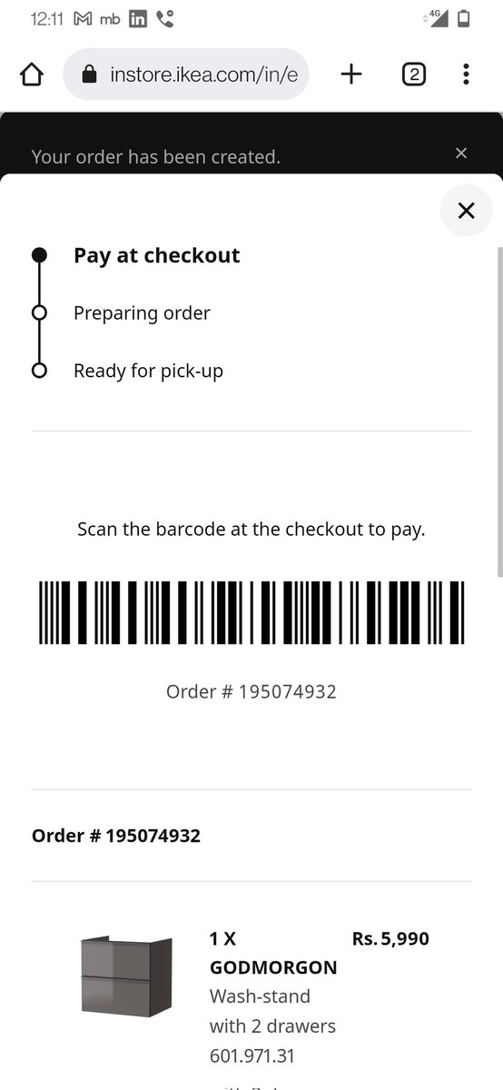 at2812's tweet photo. @IKEA Your customer service calls up and says that they can't arrange a pickup of items to be returned if they are not purchased online. I purchased it from your store and paid for delivery as well. Ur Systems were not working and ur guys asked a third party to deliver. https://t.co/p84sS5GUAR