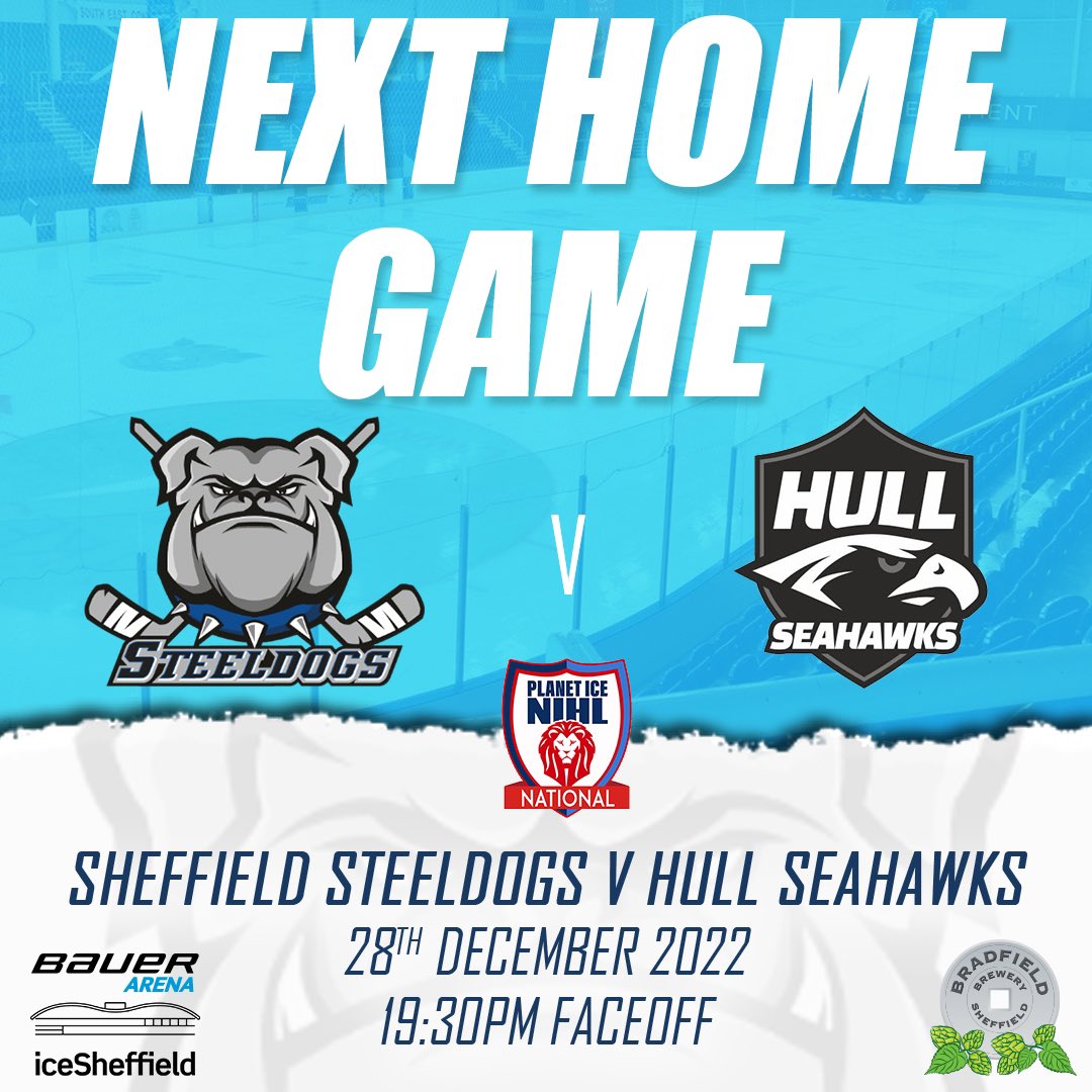 Puck Stop Sheffield Steeldogs tweet media