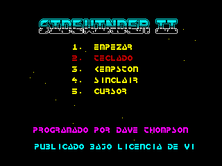 romhackhispano's tweet photo. Sidewinder II de ZX SPECTRUM en ESPAÑOL por @RobotMasterWave
Enlace:
https://t.co/rFd6aeldo1
#ZXSpectrum #SPECTRUM #Sidewinder #romhack #romhacking #romhackhispano #Spanish #fantranslation #traduccion #retro #retrogame #oldcomputergame #8bit https://t.co/8mv8VIHxUY