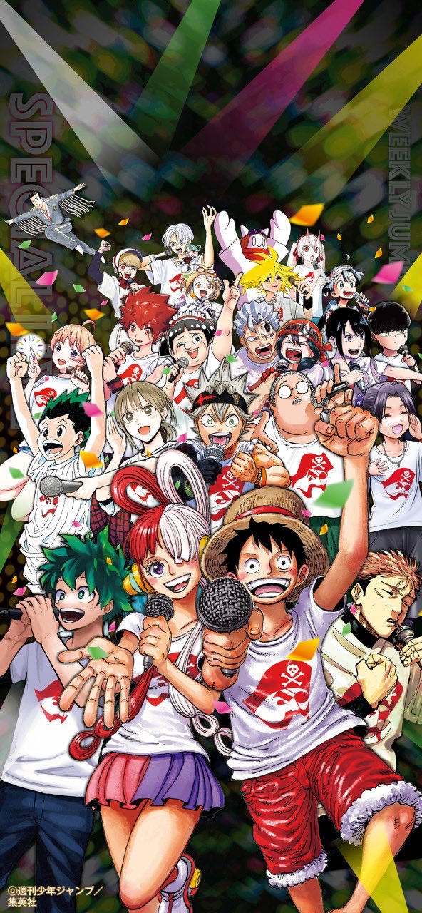 Shonen Jump News on Twitter "Weekly Shonen Jump Singing Heroes Wallpaper & Header. https//t.co