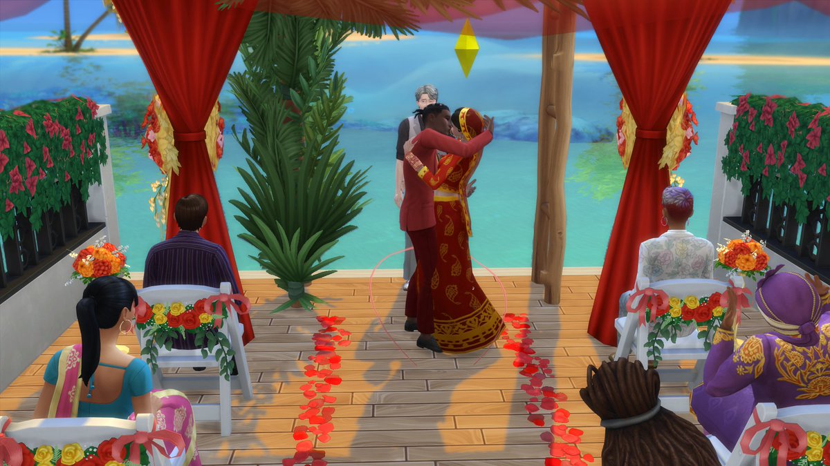 chellisim's tweet photo. Super atteso matrimonio e l´incontro con il delfino a Sulani #TheSims4 https://t.co/wZmlOpoekb