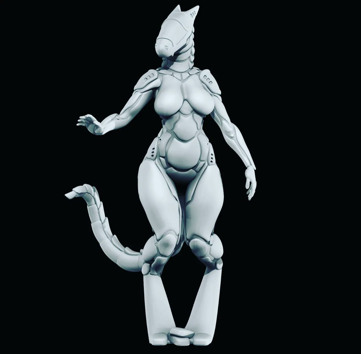 felinexycw's tweet photo. Very feminine and cute lizard-synt is here!
#synt #furry #anthro #lizard #furryfemale #anthrolizard #robofurry #3dprint #3dcomission #3dart #zbrush #3dstatue https://t.co/NRG1Nf1ult