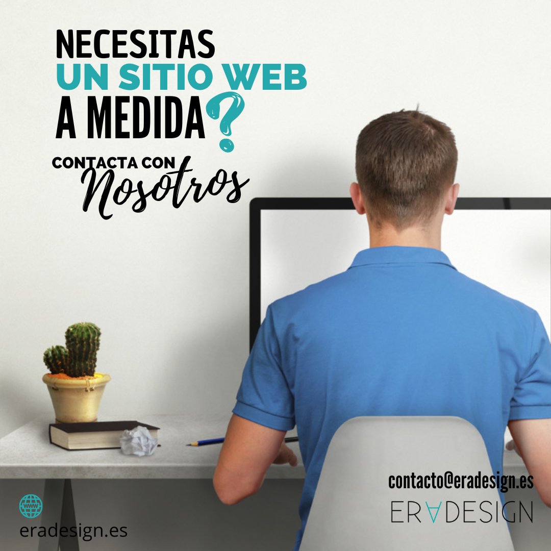 eradesigngrafic's tweet image. Somos especialistas en creación de páginas web para los profesionales 
Consúltanos sin compromiso!!
👉contacto@eradesign.es
#WebProfesional #creacionweb #web #webwordpress #webcodigo #webyblog #webprestashop