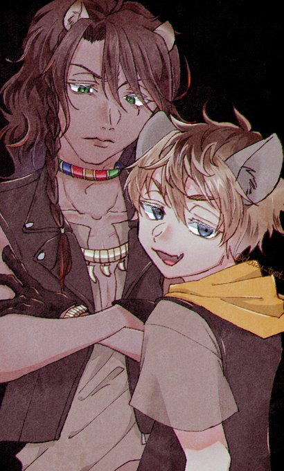 #twst_BL レオラギ柄とか色々省略してます 
