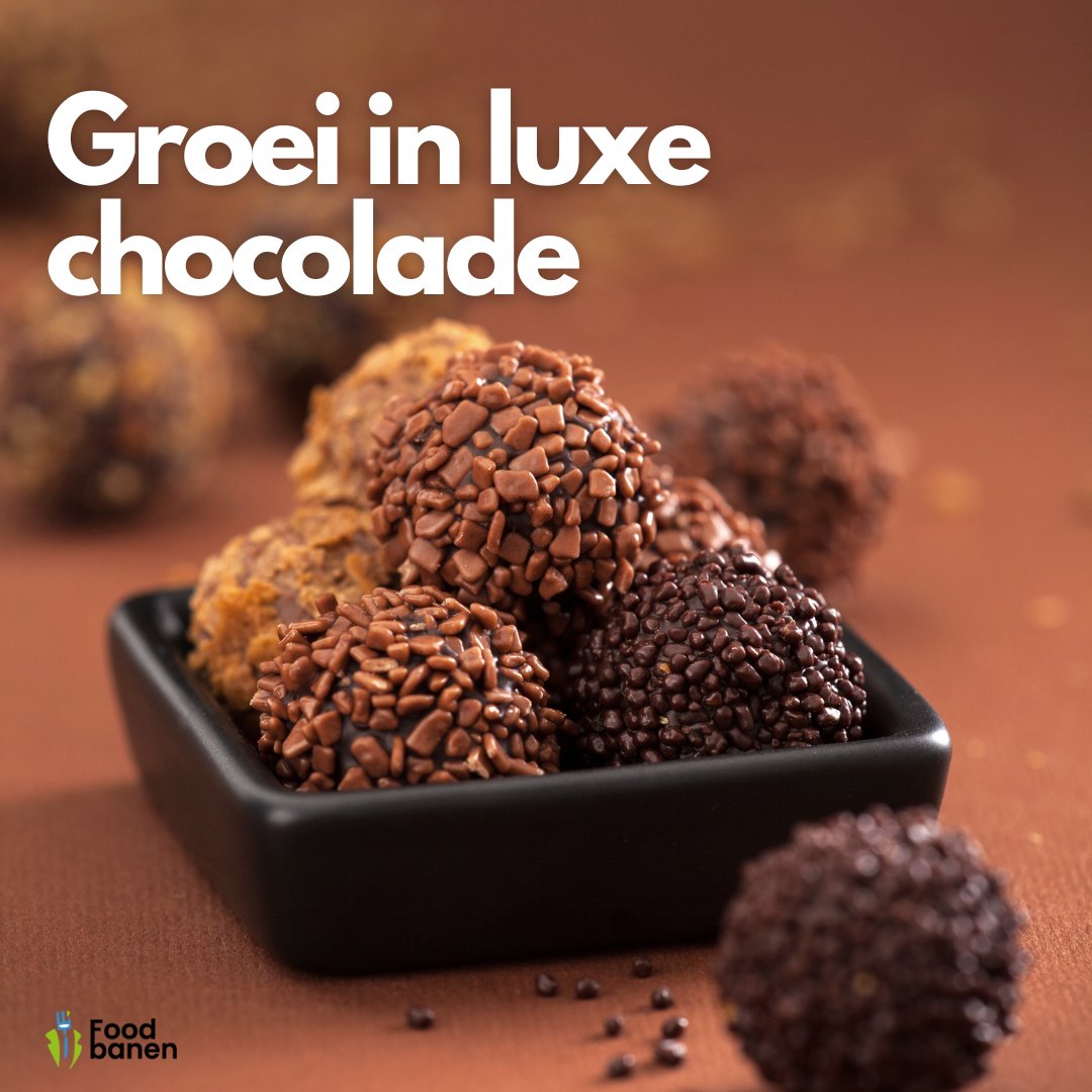 Het aantal verkooppunten in luxe chocolade groeide de afgelopen vijf jaar met 29 procent. “Tijdens de coronapandemie werkte chocolade als comfortfood. Heel geschikt om emoties mee weg te werken”, aldus chocolatier Linda Veldman.

Lees het hele artikel: ow.ly/ZP1O50Mbn1w
