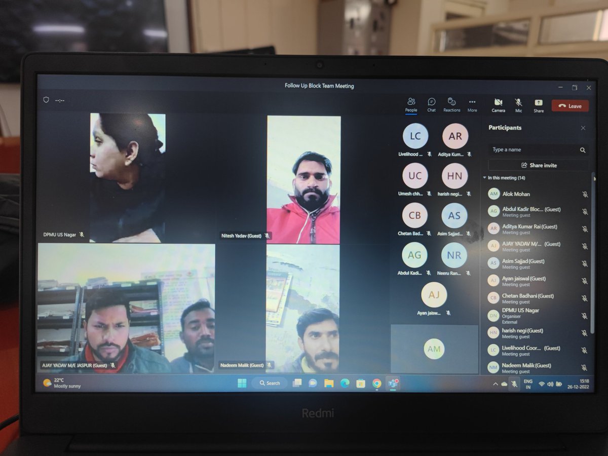 REAPUSN's tweet photo. Orientation with newly joined staff regarding attendance regularisation, selection of Ultra poor , Pashu sakhi &amp; Farm machinery bank. @basava_ias @REAPUttarakhand https://t.co/WyjNmMfgL2