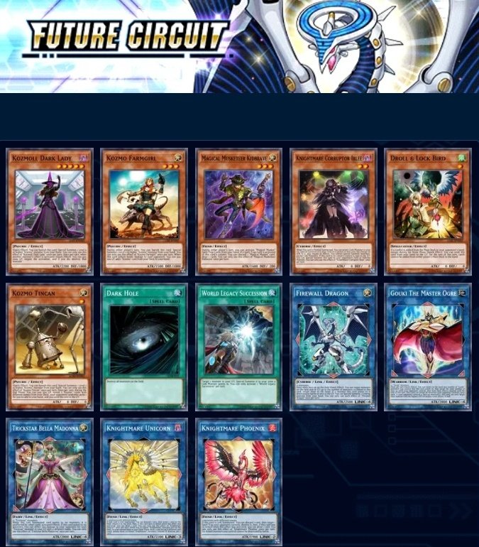 ruloons's tweet photo. Más cartas confirmadas en #FutureCircuit #YugiohDuelLinks
¿Qué te parecen? https://t.co/hU0iU7VkpI