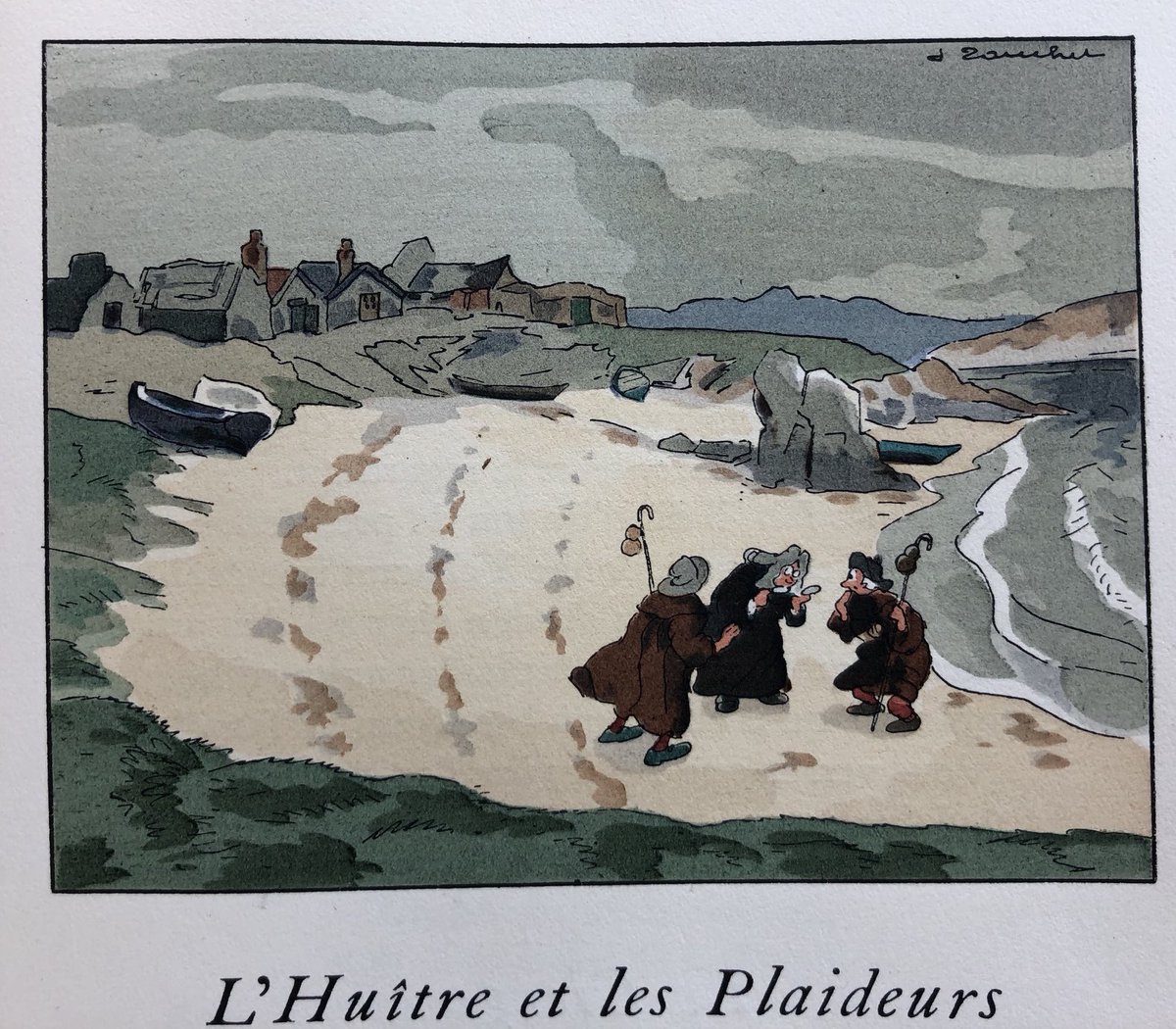 Jacques Touchet, Fables de La Fontaine, 1941 
