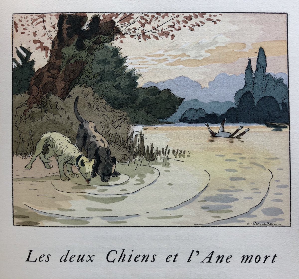 Jacques Touchet, Fables de La Fontaine, 1941 