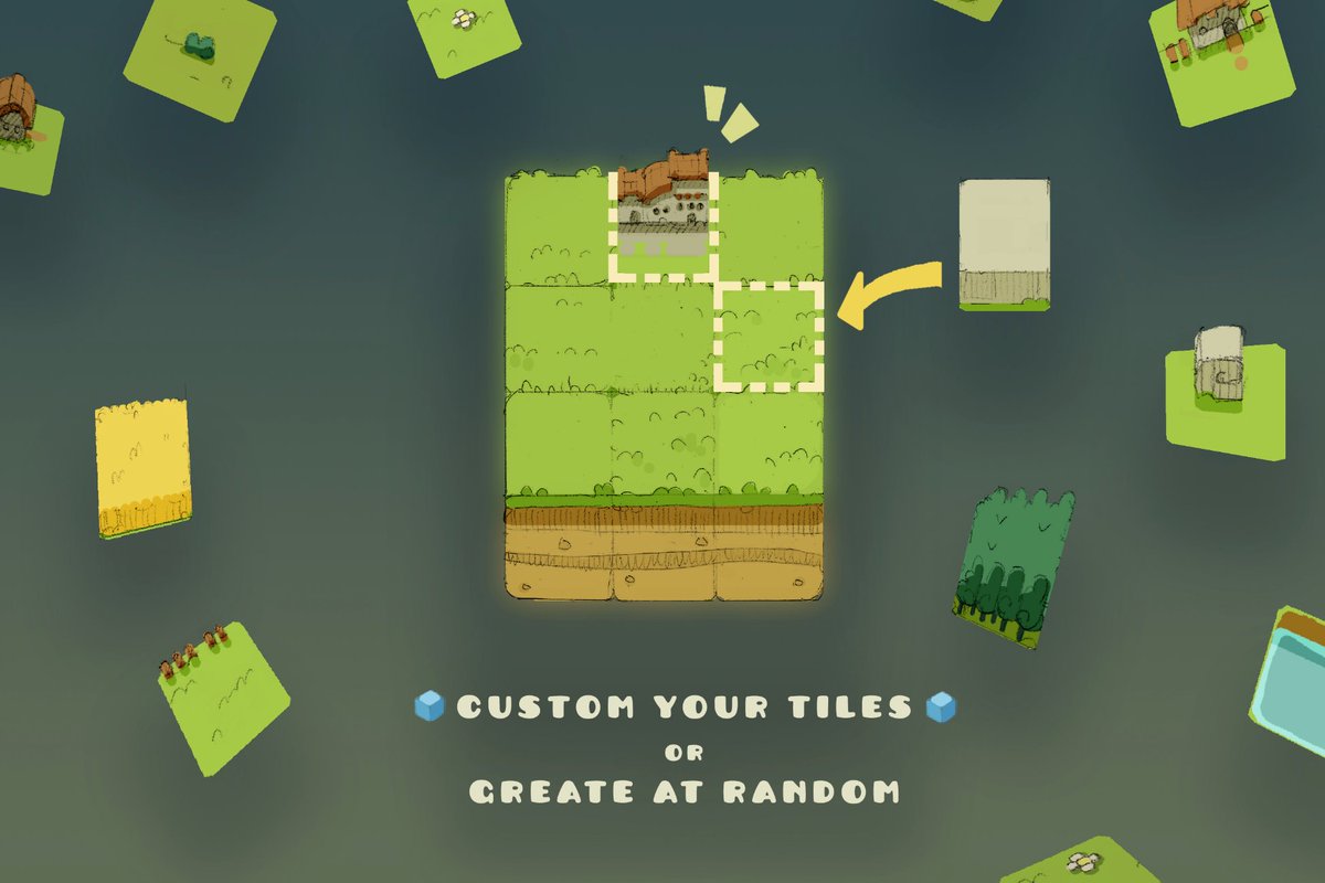 Poolay's tweet image. Tasty Land ISO and FLAT is a 160+ Tiles package based on the nature theme.
Create levels very quickly with the Map Generator or adjust specific levels with customizable tiles ... Or both.

Infinite possibilities.

assetstore.unity.com/packages/2d/en…

#gamedev #gameart #assetStoreunity3d