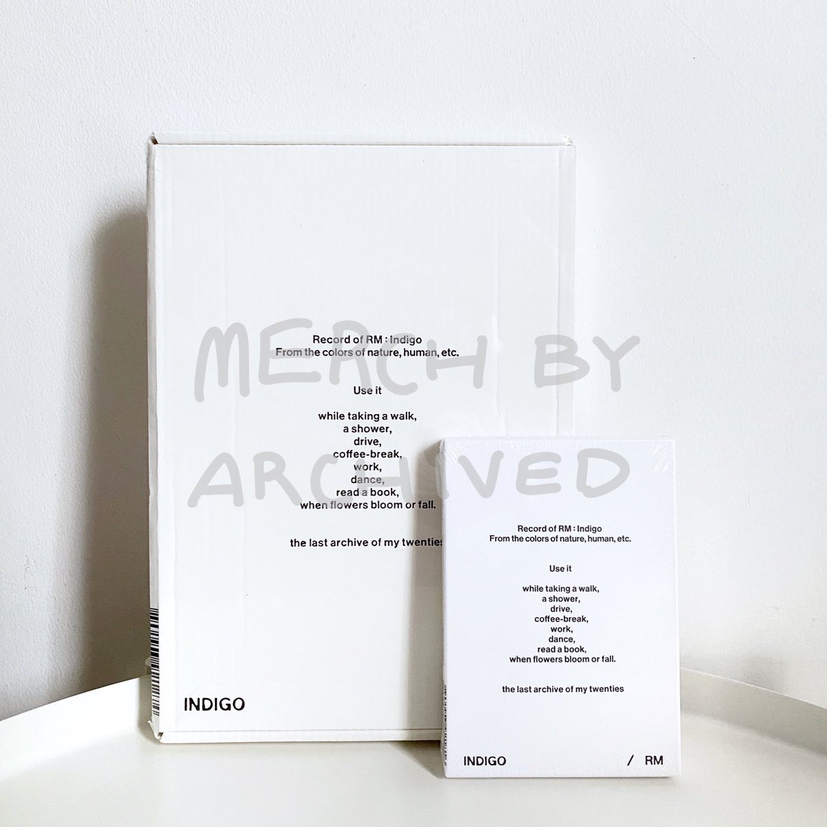 archivedcuts's tweet photo. wts - want to sell

BTS RM Indigo Ready INA

💰 SET Ver | 535K
💰 Book Ver | 335K

✅ Nett, incl. packing + admin
✅ Weverse POB 

📍Tangerang

🍊 https://t.co/eGApupqZ3z

🏷 wts bts rm namjoon indigo album weverse pob https://t.co/xTXzHH1z62