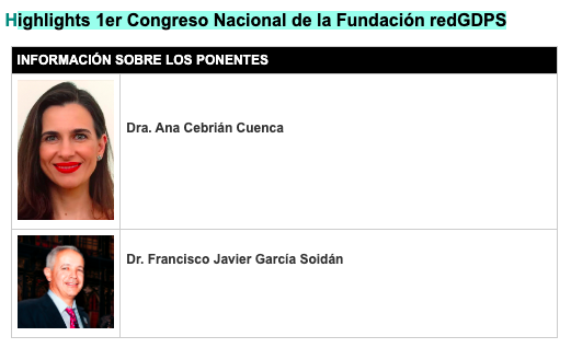 redGDPS's tweet photo. 📢Nueva actividad en #webGDPS
⭕️Highlights 1er Congreso Nacional de la Fundación redGDPS
🗓️Agendar para el Jueves, 2⃣6⃣/0⃣1⃣/2⃣3⃣
⏰ 19:00 horas
🧑⚕️ @anicebrian @JavierSoidan
Registrese en
https://t.co/JpbYouM1uy
o en https://t.co/MOs2PwmlmH https://t.co/iJU6XBql5j