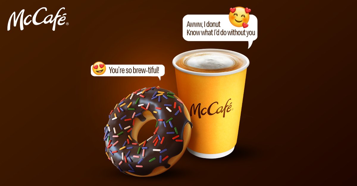 McDonald's Pakistan on Twitter "Donut & Coffee? It is a match made in