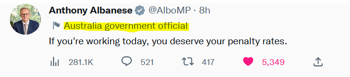 WendyCarey2's tweet photo. He's our Prime Minister, damn it! Show some respect. #dobettertwitter @TwitterSupport https://t.co/vEPpTkMnqj