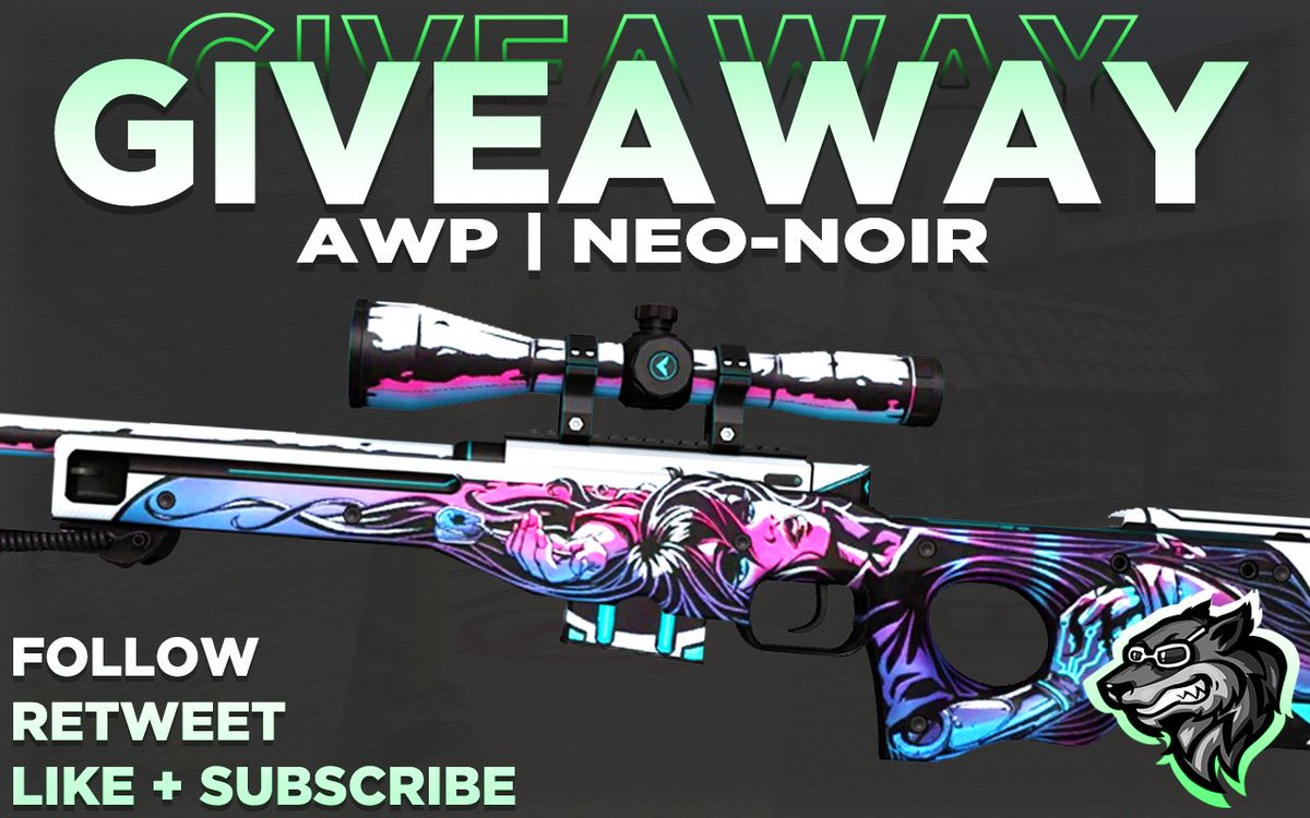 RewardifyGG's tweet photo. 💸 AWP | Neo-Noir [$45] 💸
💎 CS:GO Skin Giveaway 💎

⏩ Follow me @jordanrnet
🔁 Retweet
⬇️ Like + Subscribe ⬇️
https://t.co/2csNJgodhS

🔜 Winner will be picked in a couple days! GL!
👥 Tag some friends so they can enter as well!
#Giveaway #CSGOGiveaway #CSGOSkins https://t.co/mW0UmgdbqO