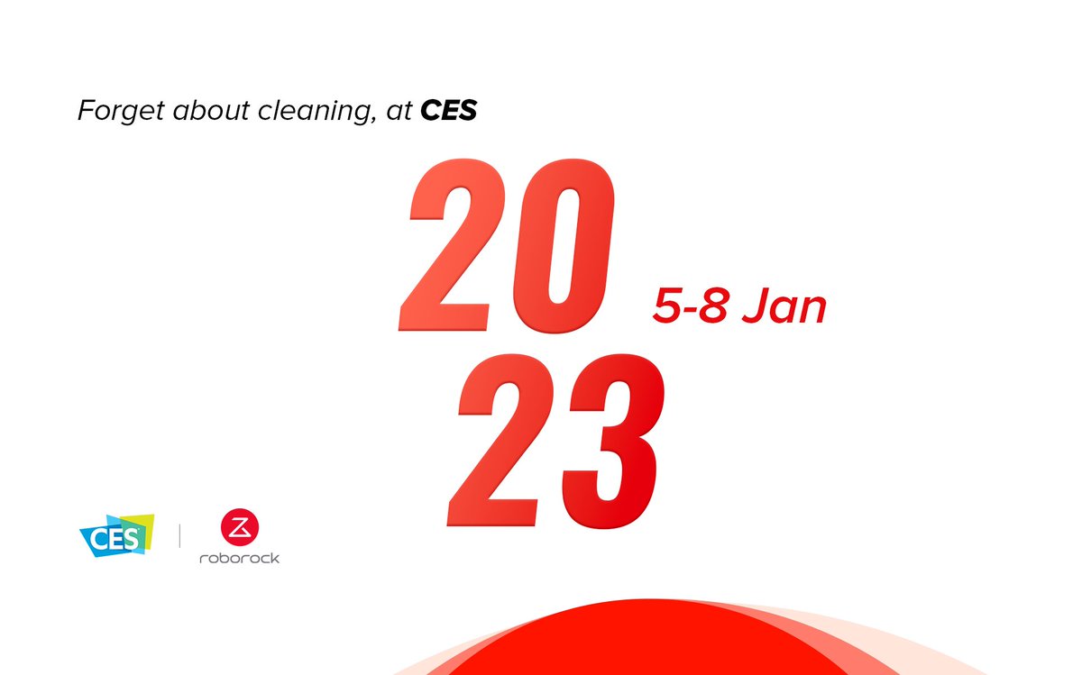 roborockglobal's tweet photo. We’re Vegas bound! CES 2023 is just around the corner, and we’ve got some big things coming! Keep an eye out for what’s coming next.
#roborockces #ces2023 #roborock #ces #vegasbaby #forgetaboutcleaning https://t.co/9fP8EqqiZi
