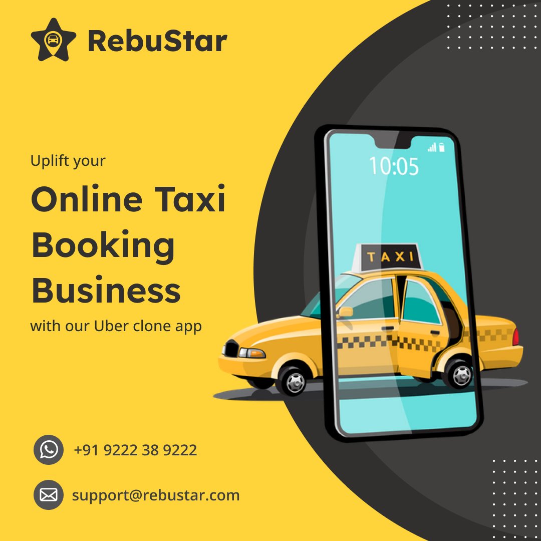 Rebu_Star's tweet photo. Our Uber clone app is one of the top-class taxi booking software with all features of Uber and Lyft available.
https://t.co/bZXYdo59ye
Follow us @RebuStar
#RebuStar #OnlineTaxiBookingSoftware #OnlineTaxiBookingScript #Business #Startups #Startup #BusinessIdeas #Entrepreneurs https://t.co/UUwB7nL6so