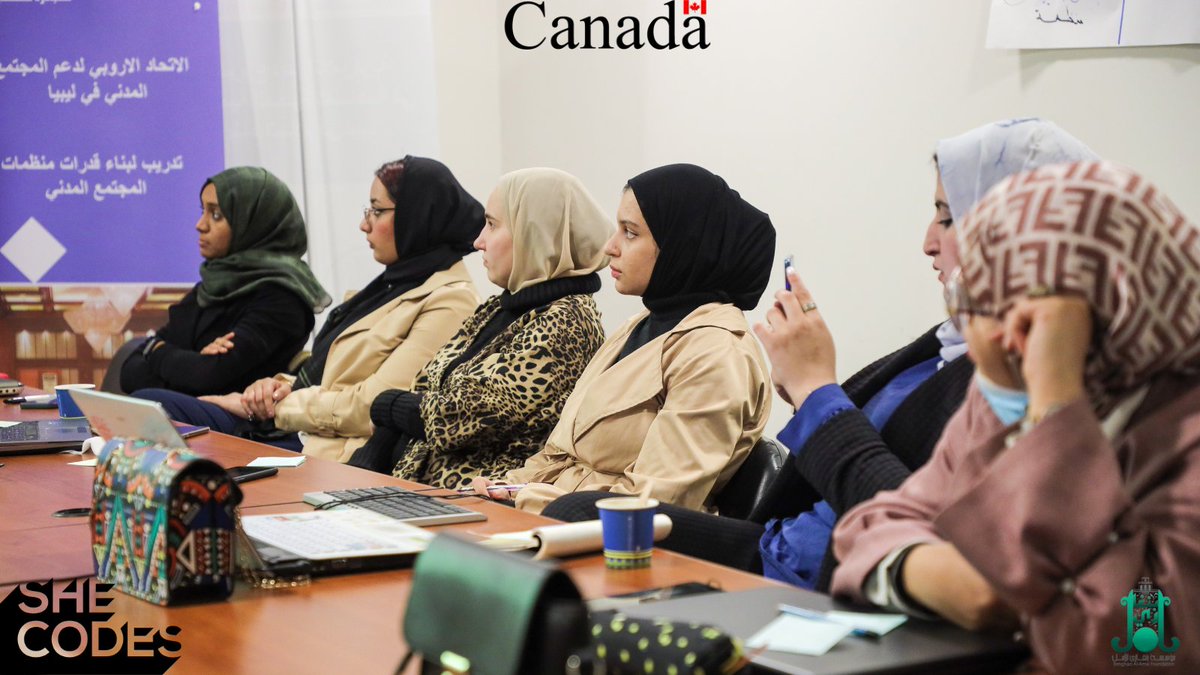 Shecodes2018's tweet image. #OperationCode participants were trained on Classroom Management Strategies and its importance in creating an interactive and positive environment for Kids, where education is by joy. 👩💻
Instructor: Dina Bensureiti💫
Funded by @CanEmbLibya