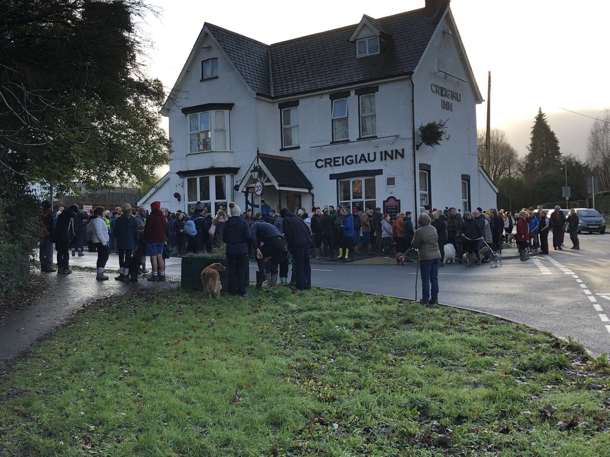 Enjoyed the <a href="/Creigiau23/">Creigiau 23</a> Boxing Day walk.