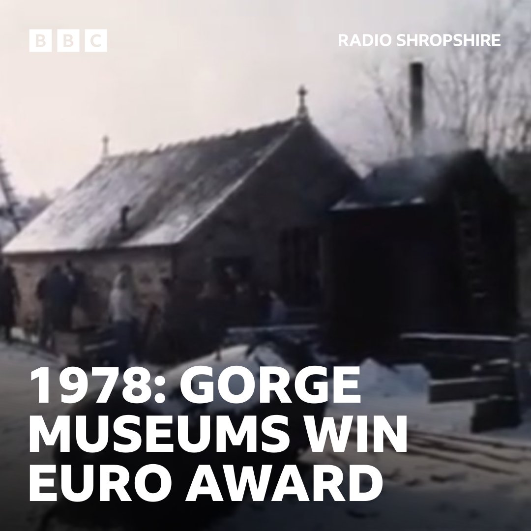 BBCShropshire's tweet photo. To mark the BBC's centenary, #BBCRewind has thousands of old clips from Shropshire and beyond!

Here are the Ironbridge Gorge Museums from 1978 when they'd just won a big award.

See the film and click on the map for more memories: https://t.co/LwLCLGuHFy https://t.co/haxt8Lb8mP