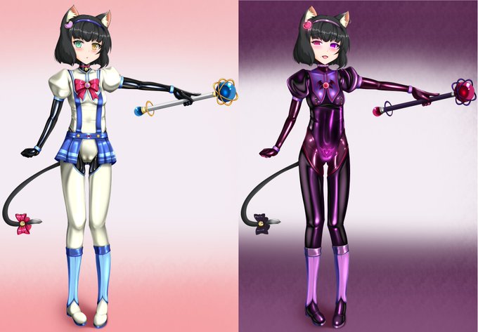 闇落ち画像を並べて貼るとエッチ( ˘ω˘ ) 