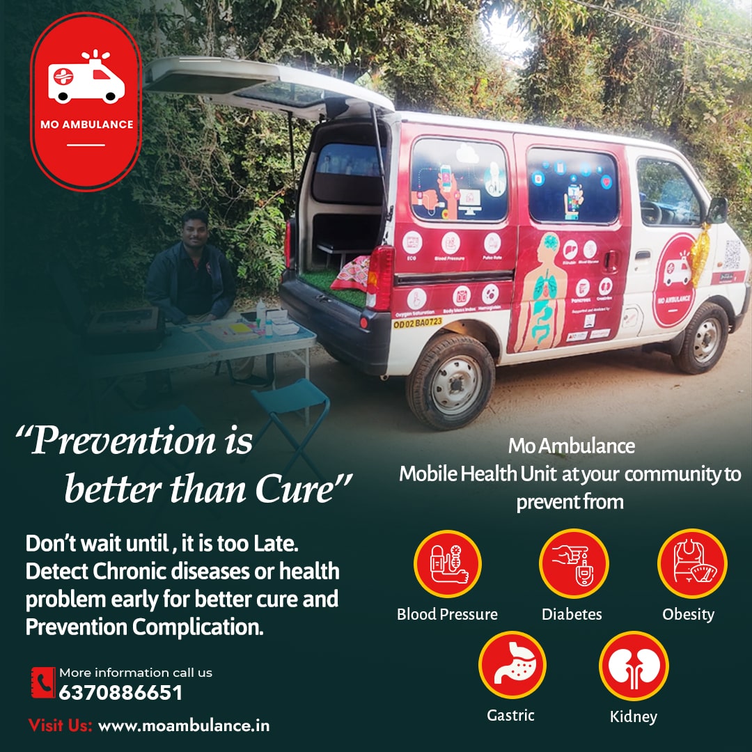 MoAmbulance's tweet photo. Prevention is better than Cure. Don’t wait until , it is too Late. Detect Chronic diseases or health problem early for better cure and Prevention Complication. https://t.co/gqcQFtfmyk
