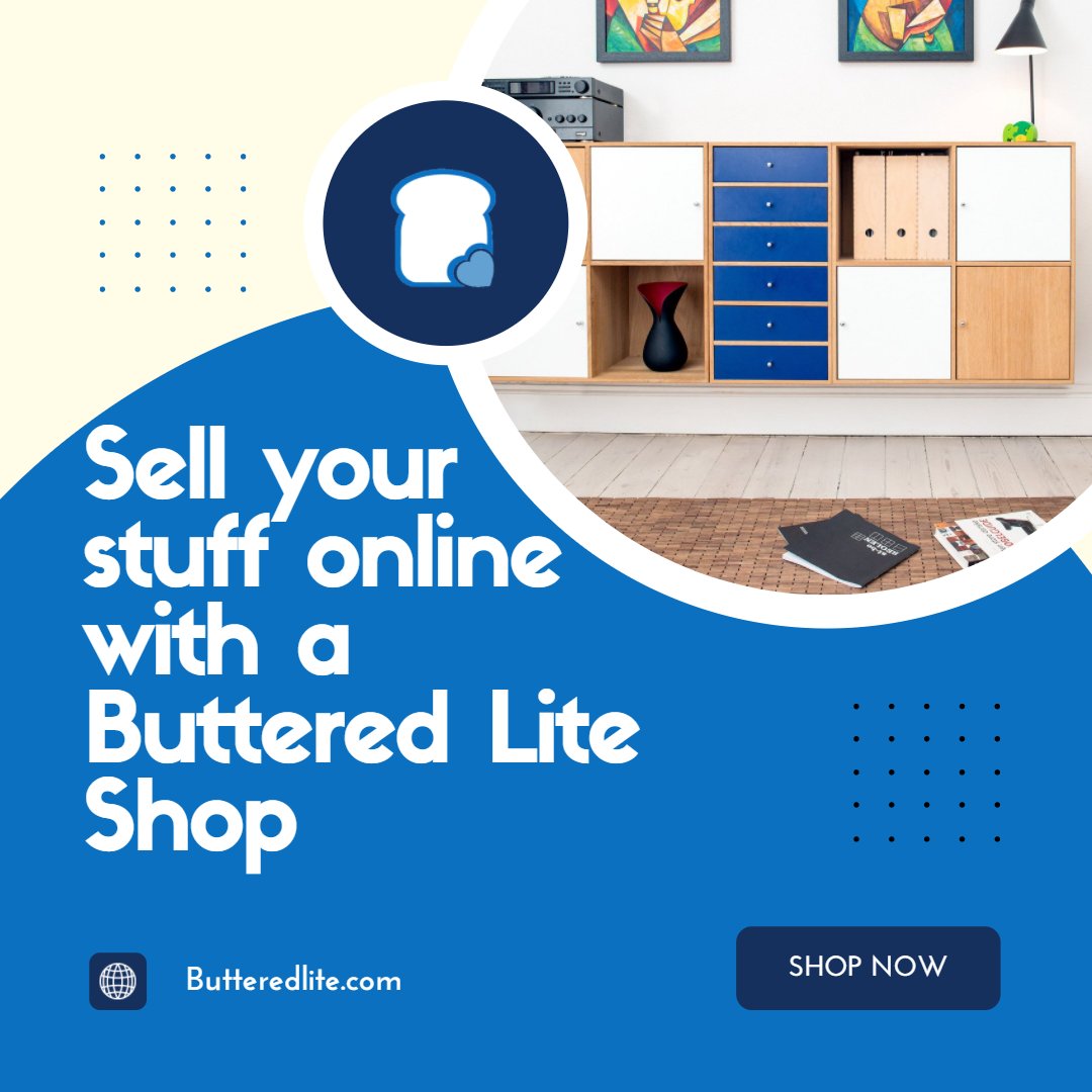 ButteredLite's tweet image. Have a great product that you want to start selling online, but no idea where to start? Get in touch with our team at Buttered Lite and they will help you put together a Buttered Lite shop to best suit your business needs.   #smallbusinessowner #sales #marketing
